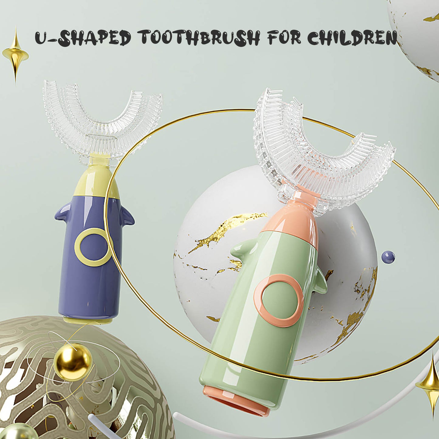 BrightSmile U-Shaped Kids Toothbrush