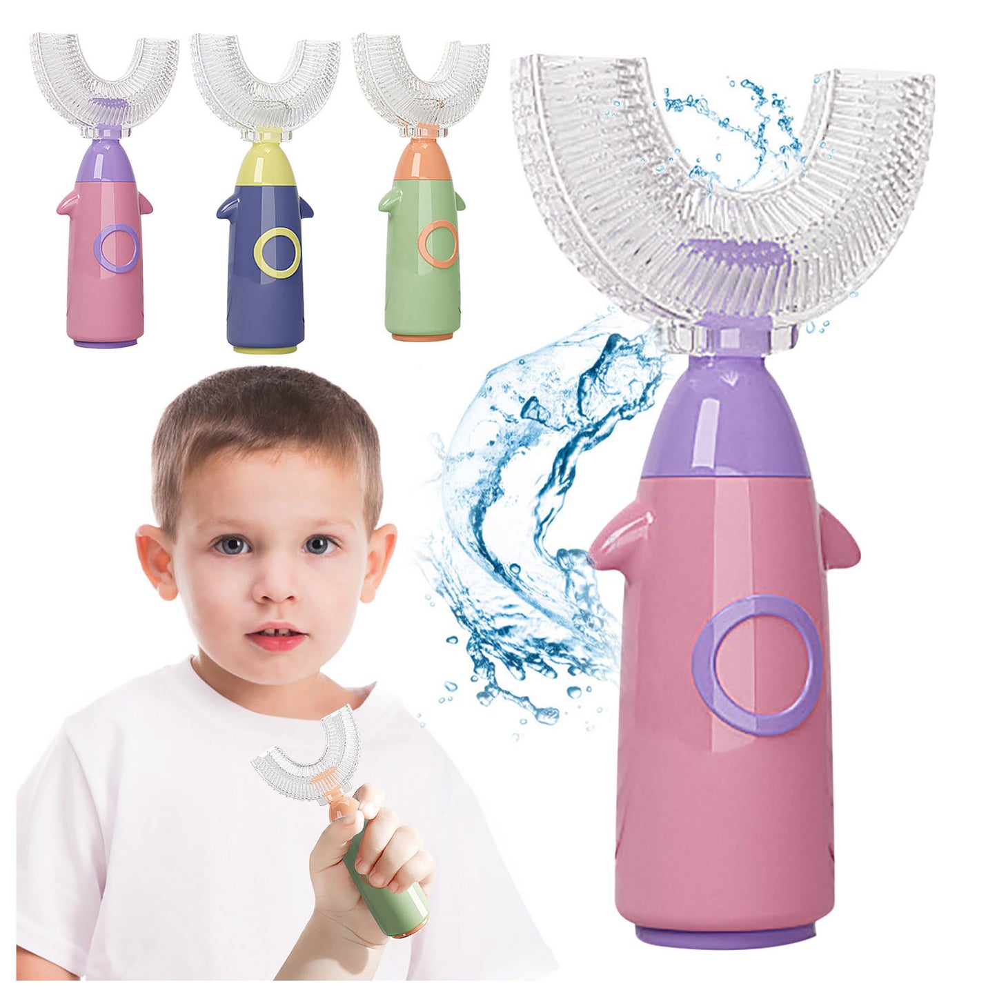BrightSmile U-Shaped Kids Toothbrush
