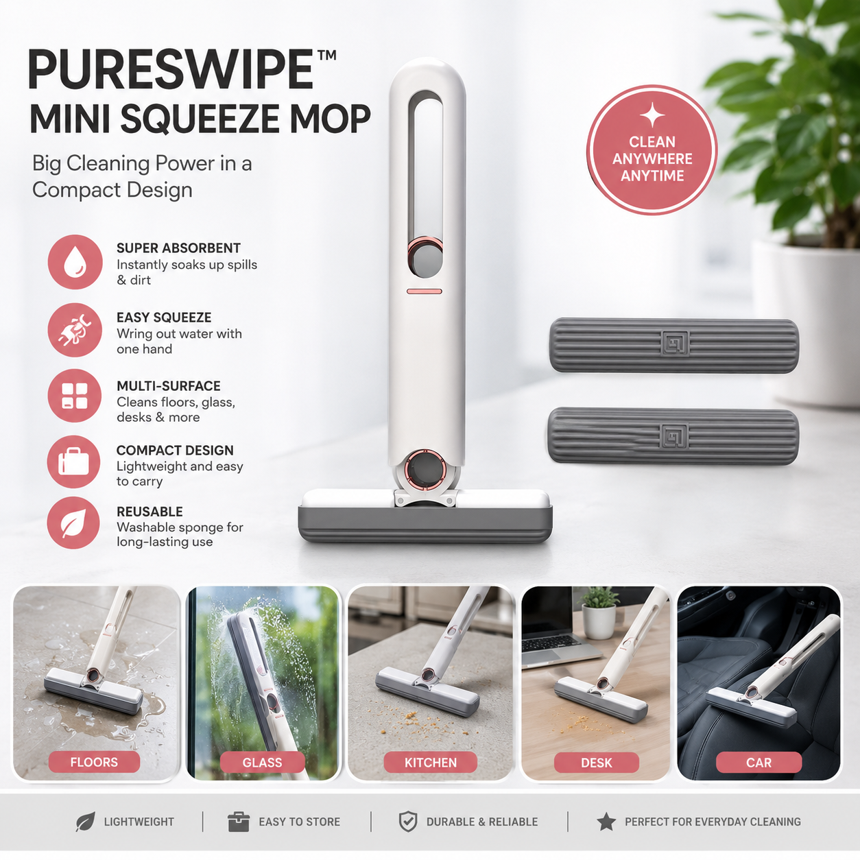 PureSwipe™ Mini Mop