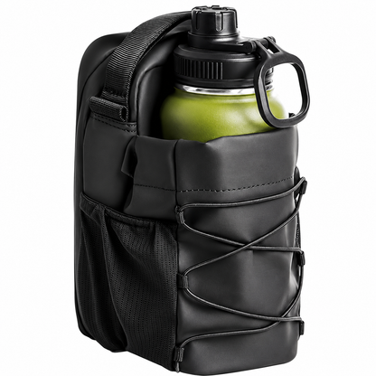 Magnetic Gym Bottle Bag – Hands-Free Bottle & Essentials Holder