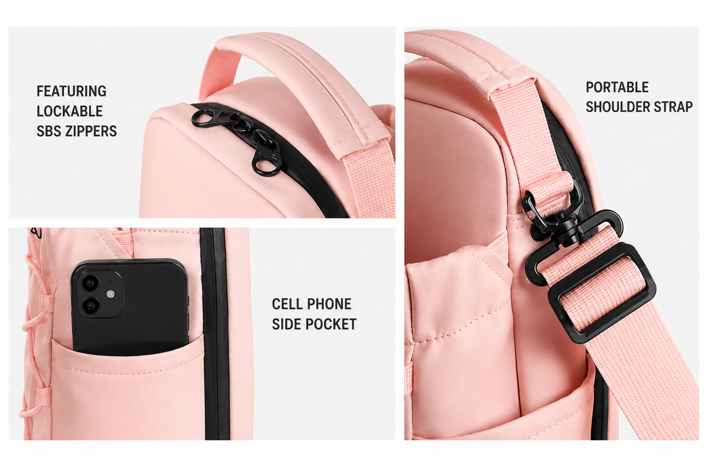 Magnetic Gym Bottle Bag – Hands-Free Bottle & Essentials Holder