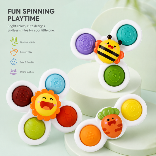 BloomSpin™ Flower Bath Toy